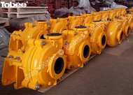 Tobee 6/4D-AHR Rubber Lined Slurry Pump