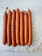 Бекон, пепперони, ветчина, сосиски, копченые колбаски, окорок