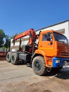 Седельный тягач КамАЗ 43118-46 КМУ Palfinger ИТ-200 2018г.в.