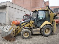 Экскаватор-погрузчик CAT 428, 2012 г, макс. опции