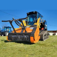 Фронтальный мульчер Forster FMW 180 на минипогрузчик