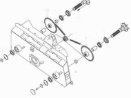 Цепь привода колеса Bawoo V57/VJ57 Digger SSL5700