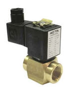 Клапан электромагнитный АСТА ЭСК 120-121 прямого действия, 3/8"-1/2"