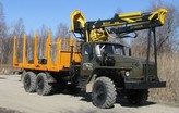 Сортиментовоз  Урал с гидроманипулятором  Омтл-70.02 в Миассе Лизинг