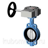 Затворы дисковые поворотные tecofi tecfly vp ду 200-300