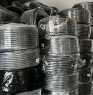 Труба гофрированная гибкая 20 мм, ПВХ с зондом, для прокладки кабелей, изолированных проводов
