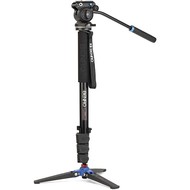Видеомонопод Benro A38FDS2PRO Classic с видеоголовой/алюминиевый с клипсами